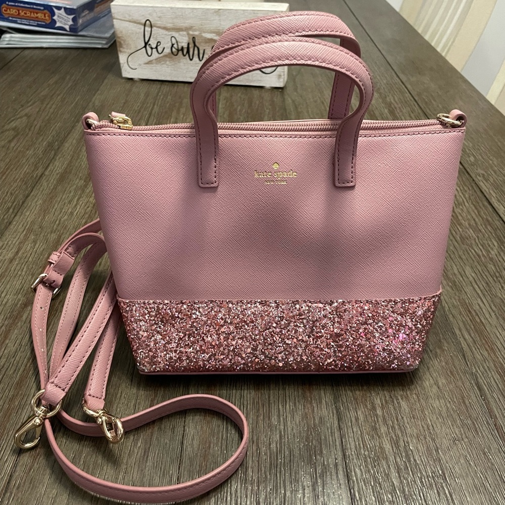 Kate Spade Greta Court Ina glitter purse (small)
